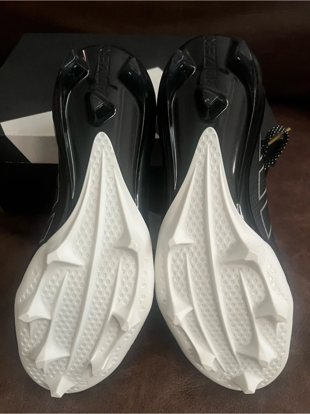 adidas Men’s Black & Silver Football Cleats - Speed-Focused Design